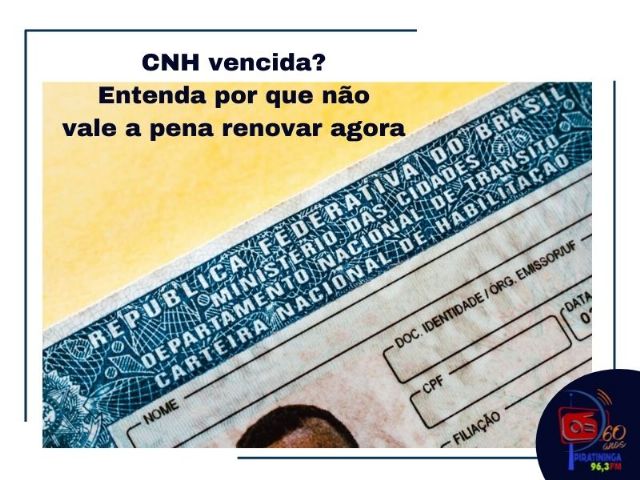 CNH vencida?